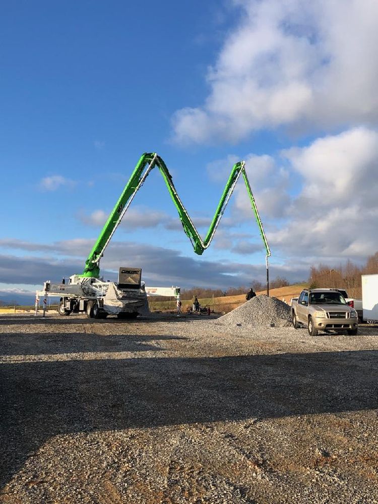 New Boom Pump for Williams Concrete Pumping in Knoxville, Tennessee