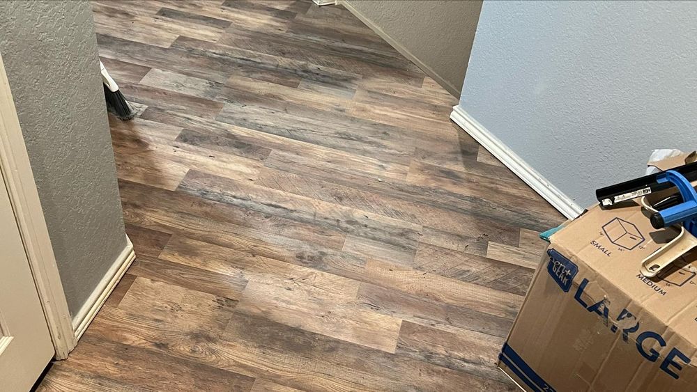 Our flooring installation service transforms homes with precision and style, offering a wide selection of materials to elevate your space while ensuring quality craftsmanship for long-lasting beauty and durability. for Da Silva Construction in San Antonio, TX