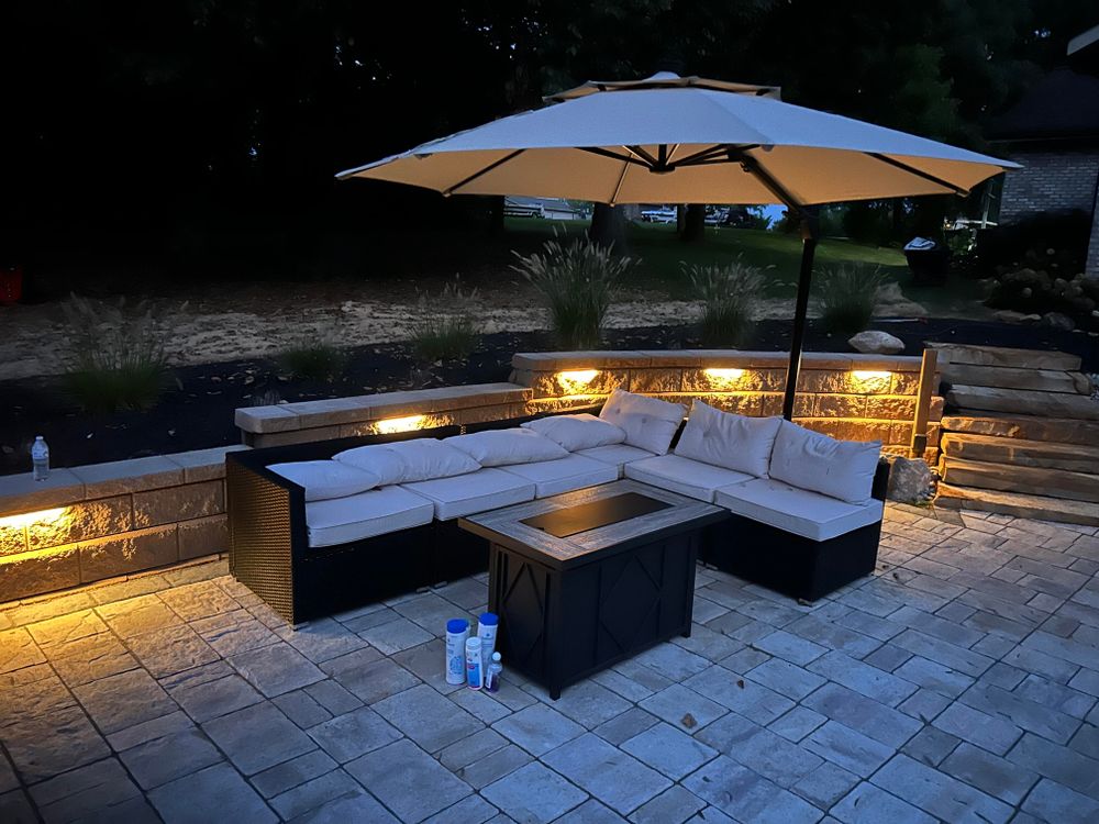 Transform your outdoor space with our Hardscaping service, specializing in stunning paver patios that enhance aesthetics and functionality, providing a durable and stylish entertainment area for your home. for Cook's Lawn & Landscaping in Taylorsville, NC