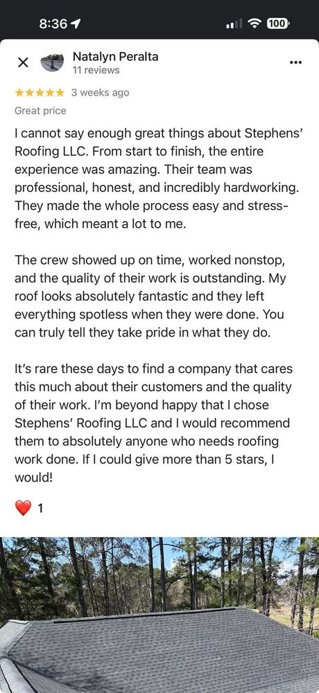All Photos for Stephens’ Roofing LLC in Little River, SC
