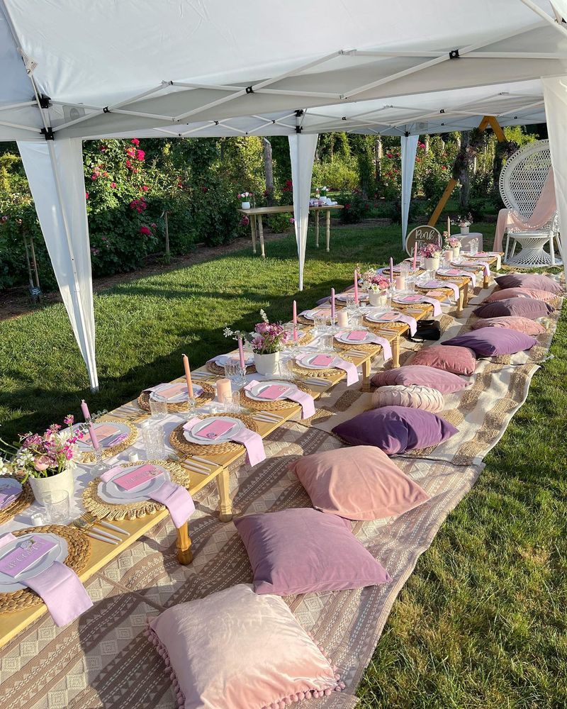 Luxury Picnic for Pink Tree Picnic in Bethel, CT