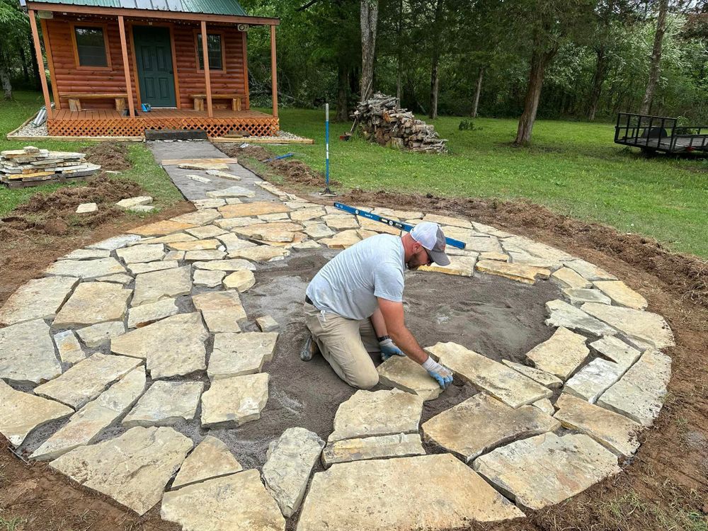 Outdoor Renovations for Mike Feagin Construction in Lewisburg, TN