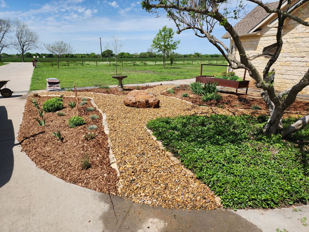 Flower Bed and Shrub Maintenance for Ornelas Lawn Service in Lone Oak, Texas