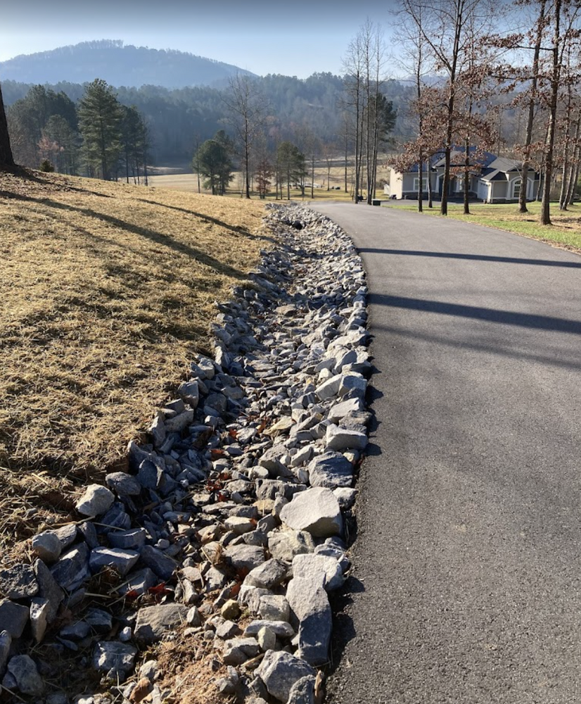 Grading for Gibson Grade Works in Towns County, GA