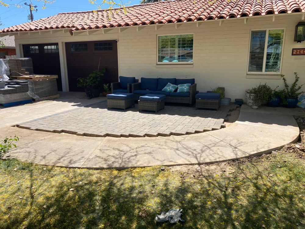 Our Mist System service enhances your outdoor living space by gently cooling your landscape, creating a comfortable oasis during hot weather while maintaining the beauty of your garden and patio areas. for Kanelo's Hardscape and Landscape Services in Buckeye, AZ