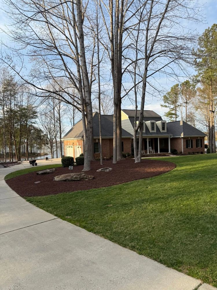 Our Fall Clean Up service ensures your yard is pristine for winter by removing leaves, debris, and preparing plants. Trust us to maintain your landscape's beauty through the changing seasons. for Stars & Stripes Landscaping in Catawba, NC
