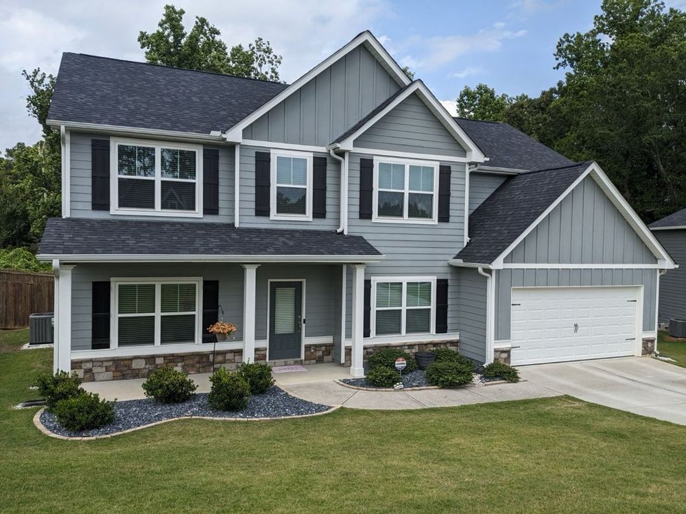 Enhance your landscape with our Rock Bed Installs service, offering durable and visually appealing solutions that improve drainage, suppress weeds, and seamlessly integrate with your outdoor environment for a polished look. for J&M Stump Grinders LLC in Douglasville, GA