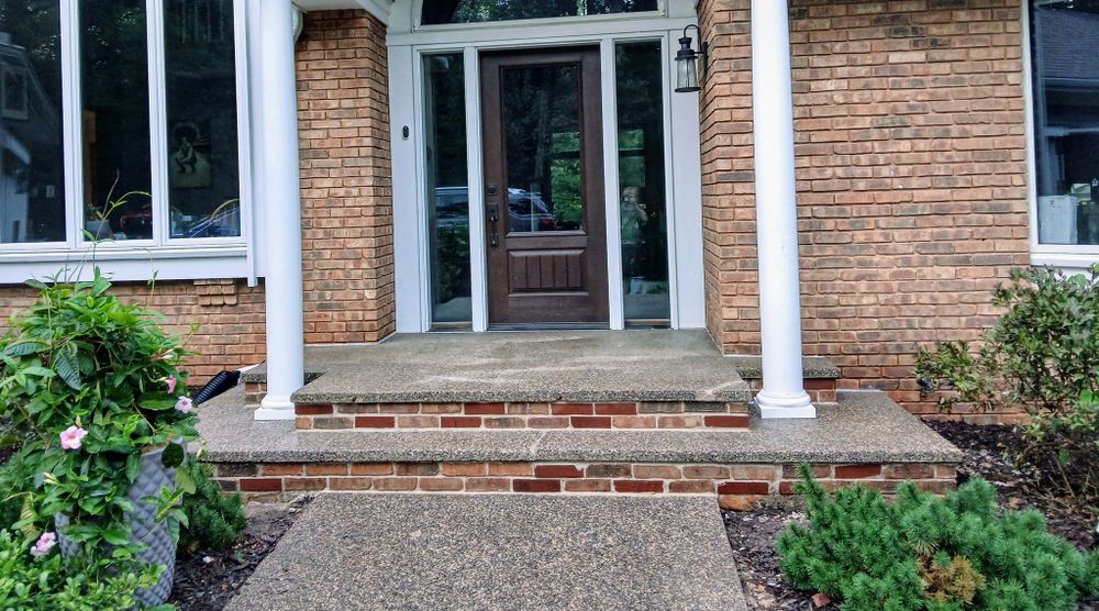 Enhance your home's curb appeal with our professional step installation service. Our skilled team delivers durable, attractive masonry steps tailored to complement your property, ensuring safety and elegance for years to come. for To the Point Masonry in Spring Valley, WI