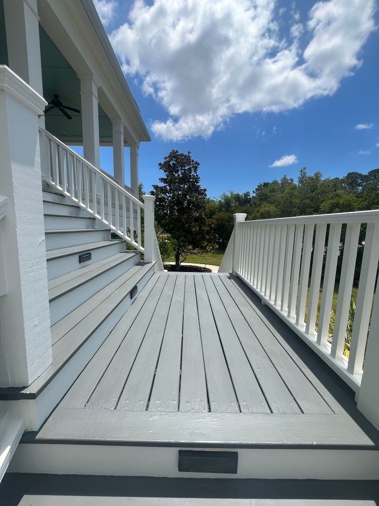 Deck Painting  for Palmetto Quality Painting Services in  Charleston, South Carolina