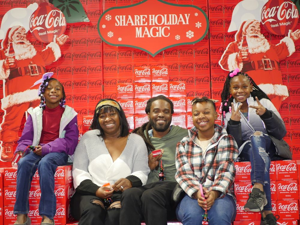 Coca-Cola Christmas Party Photo booth,Dj and 360 Booth services for 360 Media in Charleston, SC