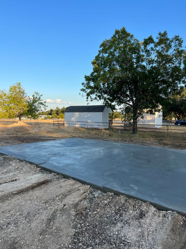   Concrete for Limon Pro Concrete in Manor, TX