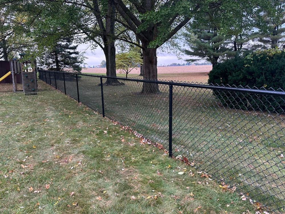 Fence Installation for Illinois Fence & outdoor co. in Kewanee, Illinois