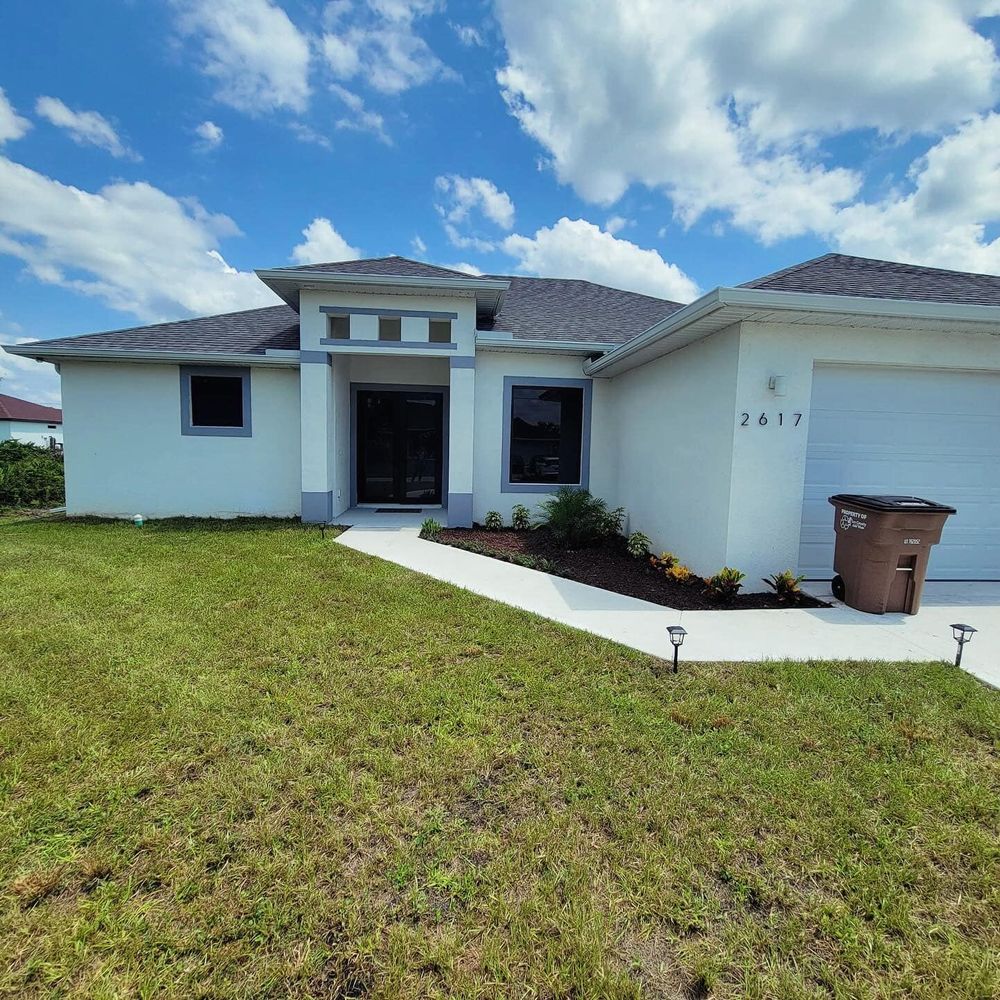 Transform your lawn with our expert sod installation service, ensuring lush, healthy grass. We also offer convenient mulch delivery and installation for an immaculate finish that enhances your outdoor space's beauty. for Green Pastures Lawn Services LLC in Golden Gates Estates, FL