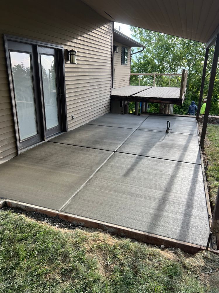 Enhance your outdoor space with our expert concrete patio installation. Our comprehensive concrete services ensure durability, aesthetic appeal, and functionality tailored to fit seamlessly into your home's landscape design. for Abros Concrete in Salt Lake City, UT