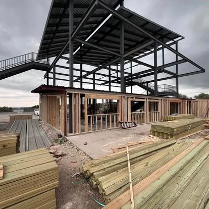 Our Metal Buildings service offers durable and customizable structures tailored to homeowners' needs. Enjoy fast installation and low maintenance for garages, workshops or storage solutions with our high-quality metal construction options. for 311 Construction, LLC in Jarrell, TX