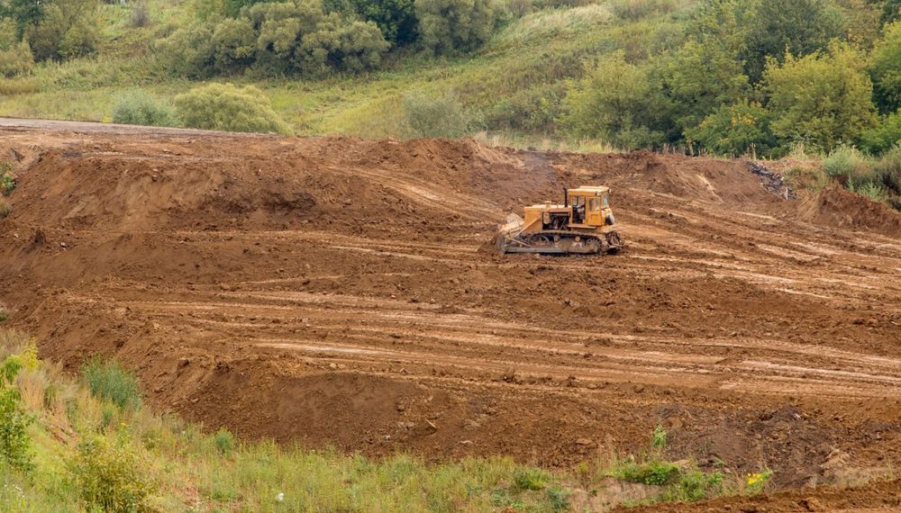 Excavating for RICH Trucking in Union, KY