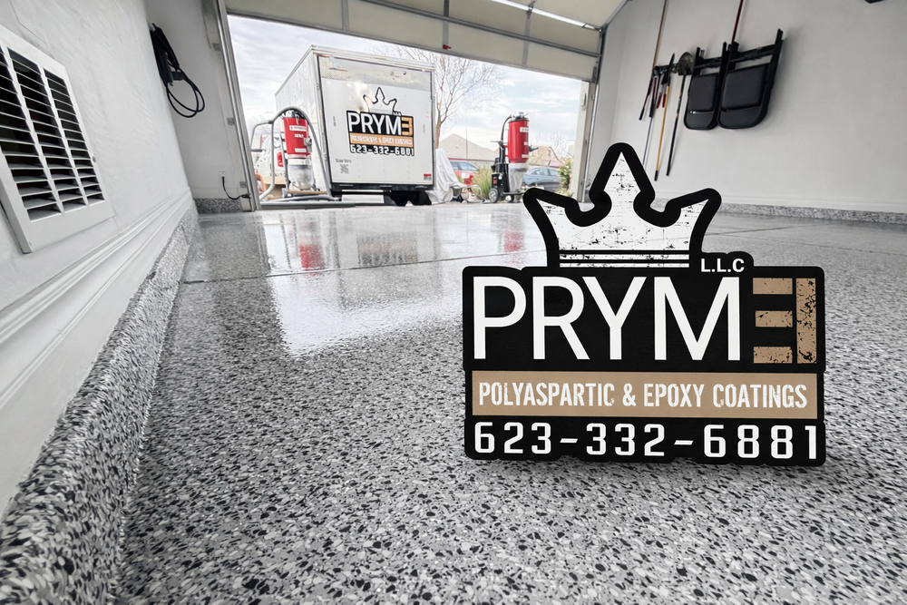 Polyaspartic & Epoxy Garages for PRYME EPOXY LLC in Mayer, AZ