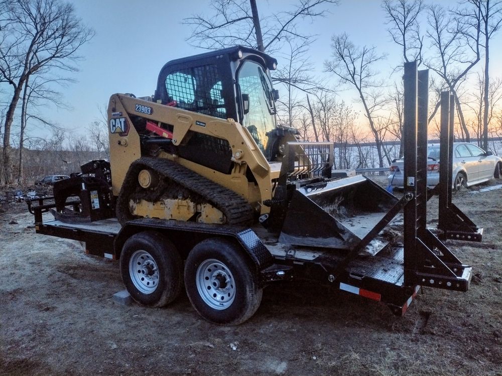 Our Skid Steer Services offer precise and efficient land clearing, grading, and excavation solutions to help enhance your property before or after our Tree Services improve its overall appearance. for Dan's tree service in Bemidji, MN