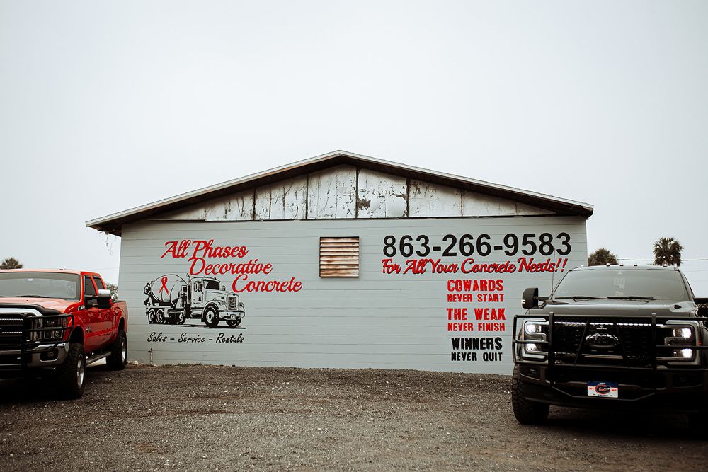 All Photos for All Phases Decorative Concrete in Sebring, FL