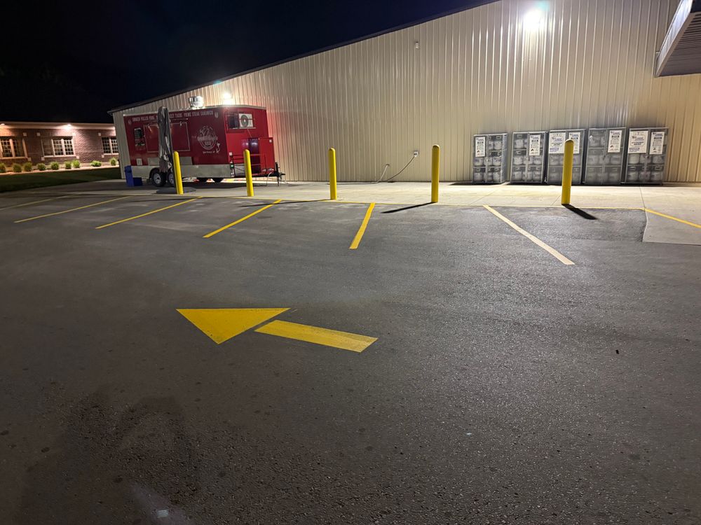 All Photos for Midwest Line Striping LLC in Spirit Lake, IA
