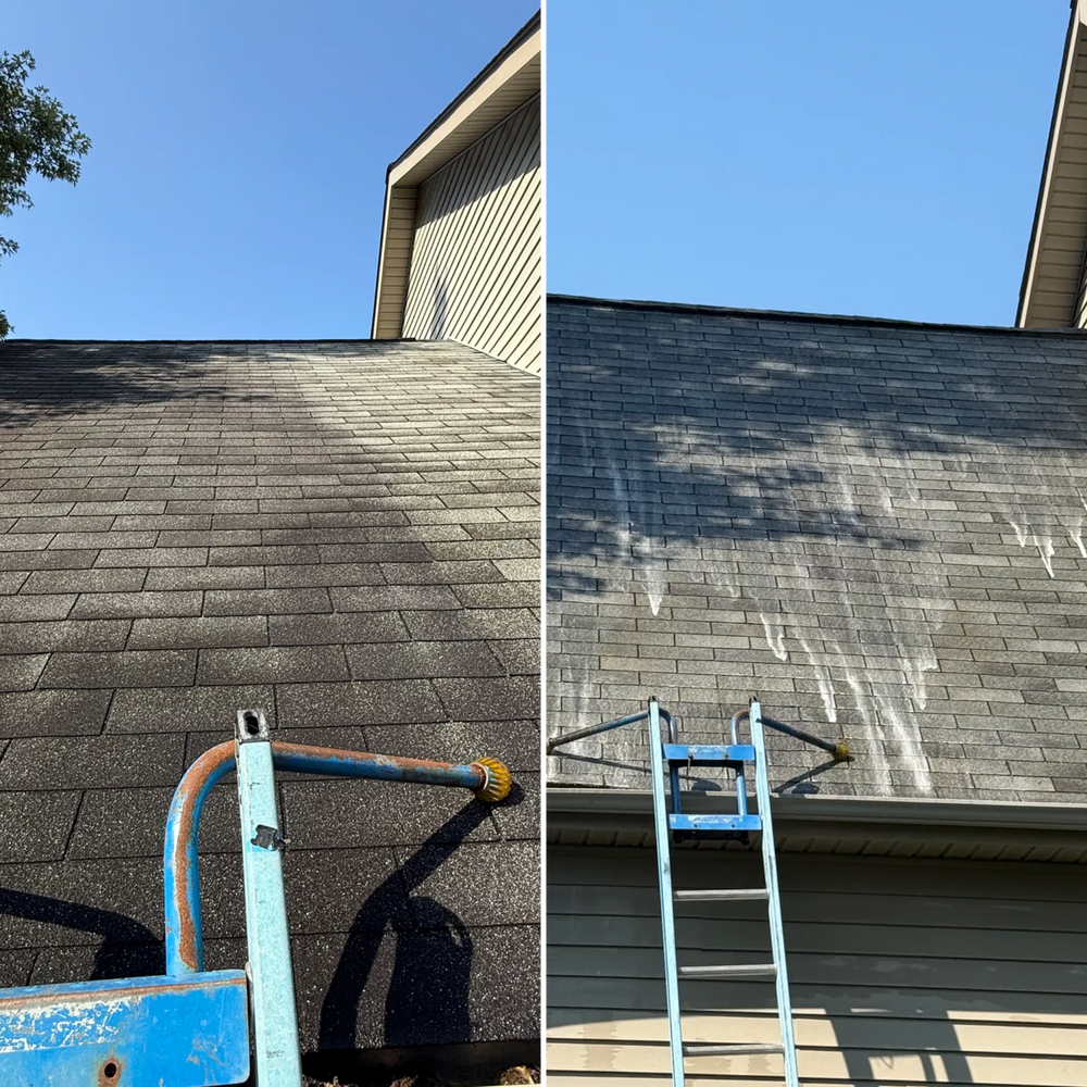 before and after for Purifico Pressure Washing Solutions in Birmingham, AL