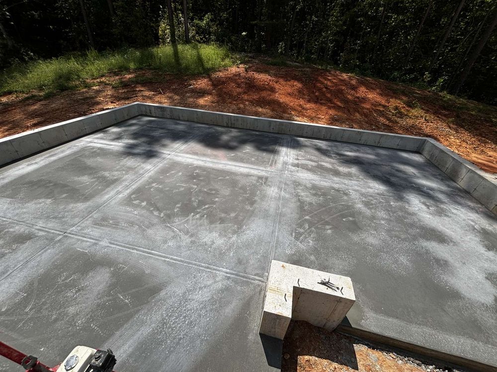 Concrete Flat Work for Baer & Sons Concrete in Greenwood County, SC