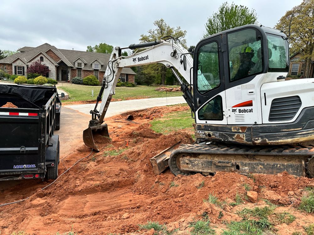 Grading & Excavation for 365 Excavation & Land Solutions in Oklahoma City, OK