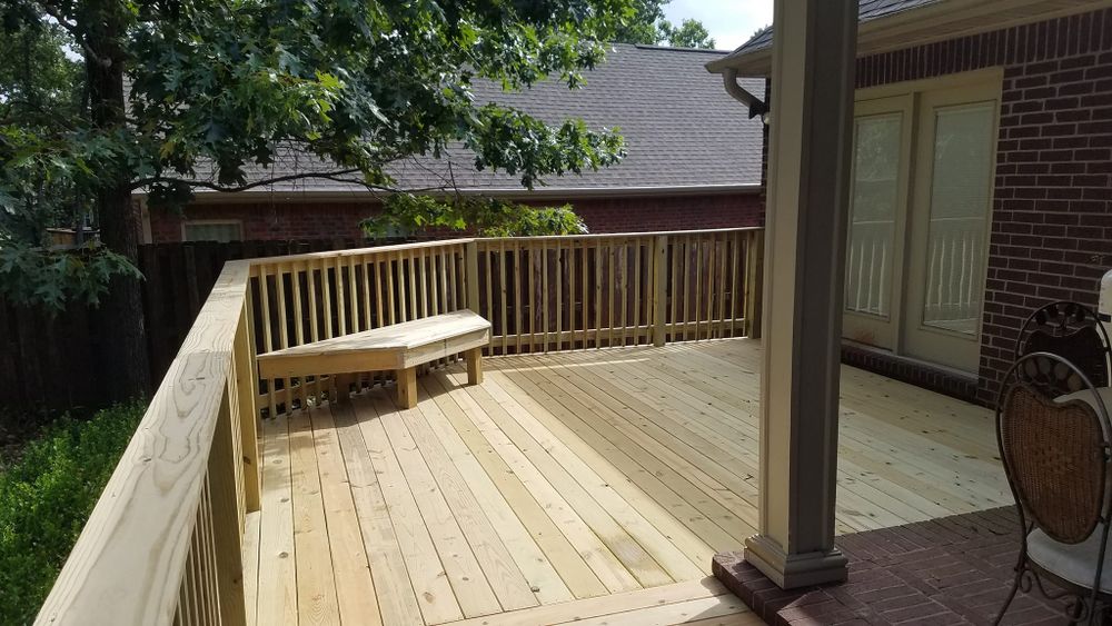 Exterior for NWA Custom Decks & Builds in Bentonville, AR