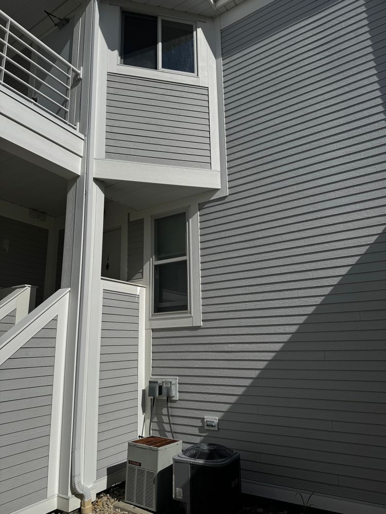 Exterior painting for Erie Builders & Construction in Sandusky, OH