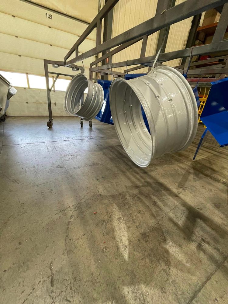 Our professional sandblasting service utilizes high-pressure sand particles to remove old paint and stubborn coatings from various surfaces, restoring them to their original state for a fresh painting finish. for Jomar Machining and Fab in Middlebury, IN