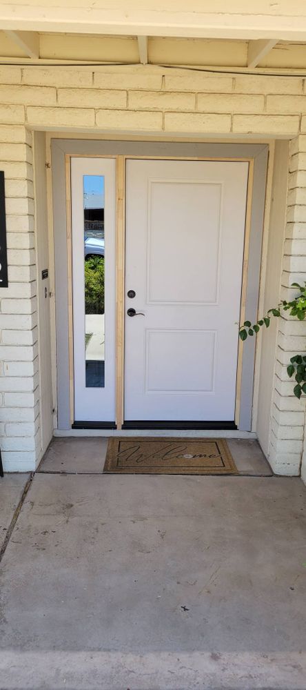 Door installation for TNT Doors in Gilbert, AZ
