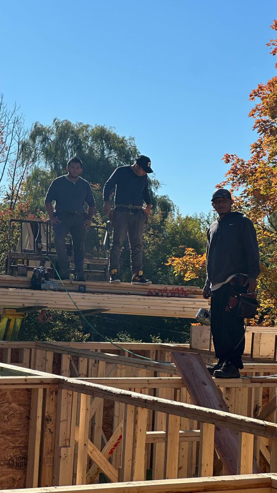 Excavating for Redwood Construction in Cranston, RI