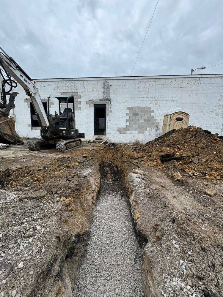 Our Foundation Digging service ensures precise, reliable excavation tailored to your project's needs, providing a strong start for any construction while prioritizing safety and minimizing disruptions to your property. for F&CO Excavation in Clinton, TN