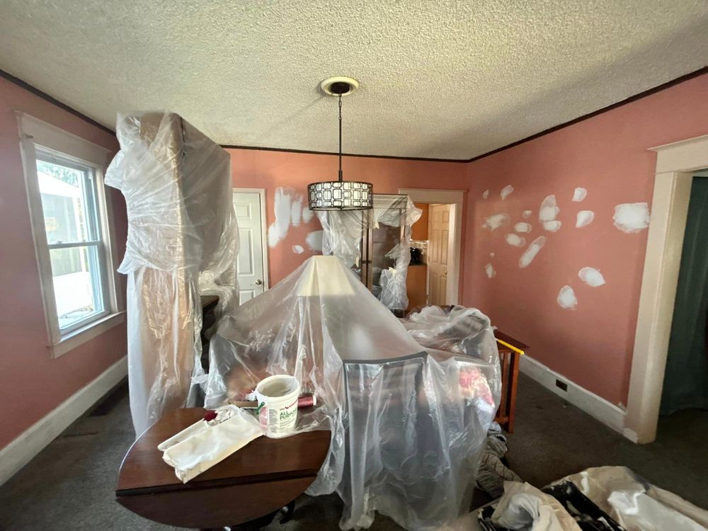 Our interior house painting service offers professional and precise painting solutions to transform your home's interior walls with high-quality paint and expert craftsmanship, enhancing the overall aesthetics of your living space. for Sanders Painting LLC in Brooklawn , NJ