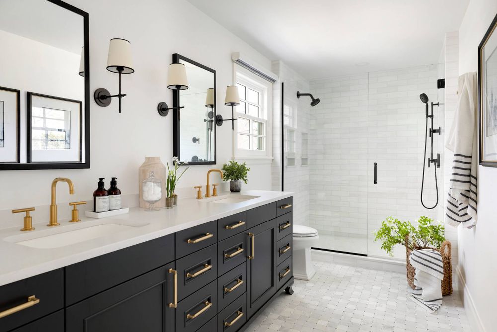 Transform your bathroom into a luxurious oasis with our professional bathroom renovation service. From concept to completion, we specialize in creating stunning, functional spaces tailored to your unique style and needs. for Corbett Construction in New Boston, TX