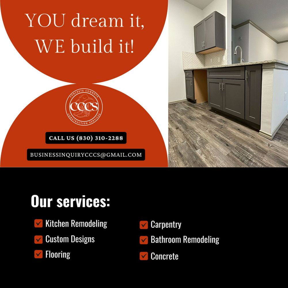 All Photos for Concrete Cowboys Construction Services in San Antonio, TX