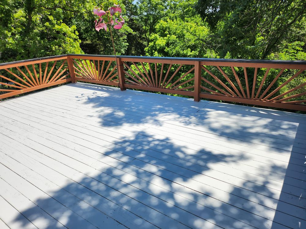 Transform your outdoor space with our expert deck and patio installation services, offering durable materials, customized designs, and professional craftsmanship to enhance beauty and functionality in your home's exterior oasis. for Pristine Property Solutions in Branson, ,  MO