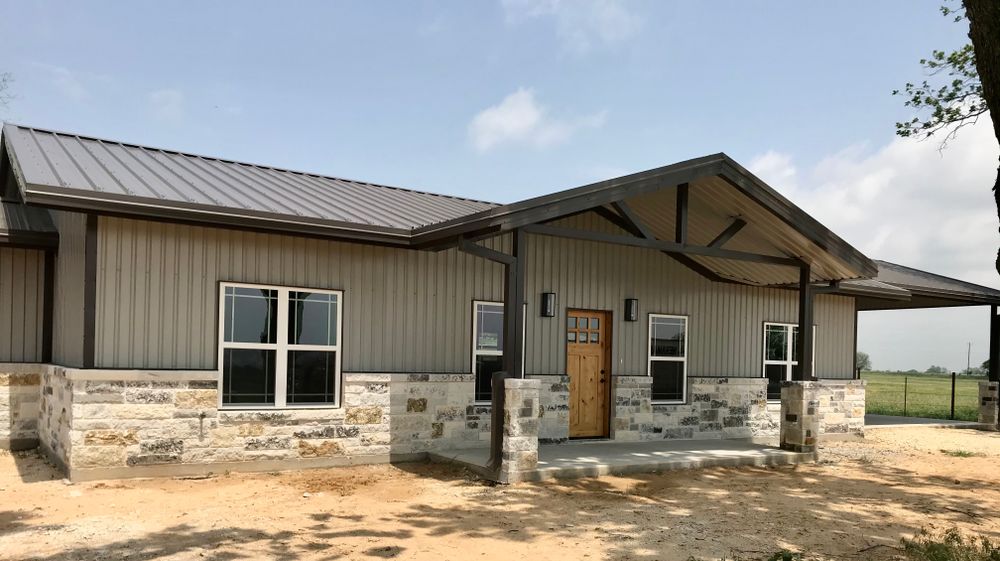 Todd and Sheralyn for Herrmann Construction in Stephenville,  Texas