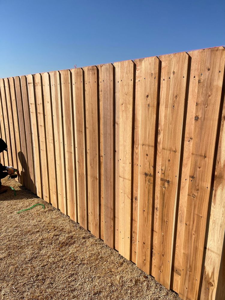 Fences for Risner Construction in De Motte, IN