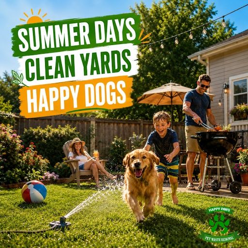 Pet Waste Removal for Happy Paws Pet Waste Removal in Van Alstyne, TX