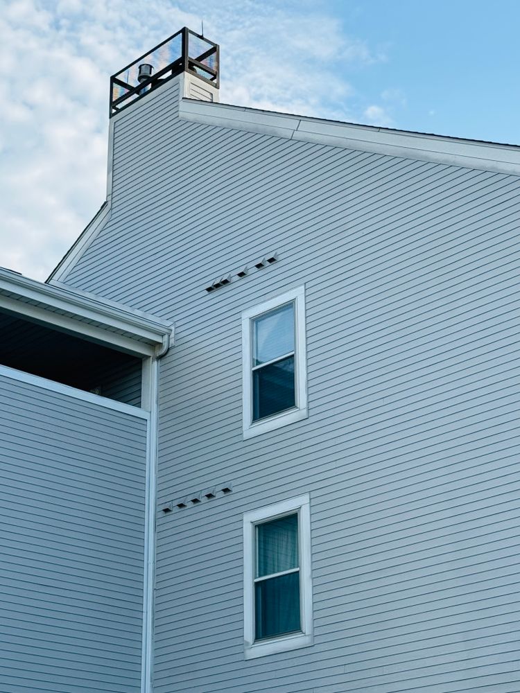 Exterior painting for Erie Builders & Construction in Sandusky, OH