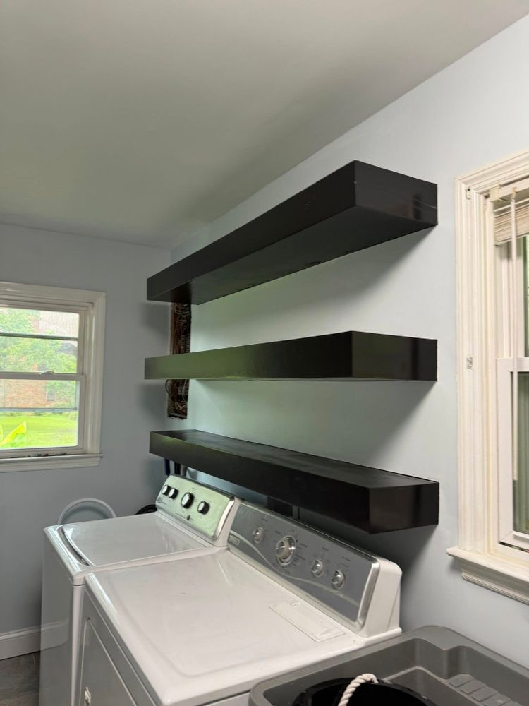 Enhance your home's interior with our expert Trim Work service, providing precision-crafted moldings and trim that add elegance and value to every room, ensuring a polished and sophisticated finish. for J & M Home Solutions in Conway, SC