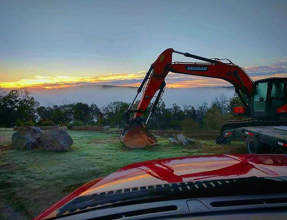 Excavating for MJS Excavating in Hardwick, MA