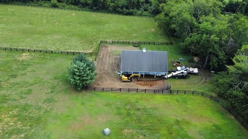 Grading for Schrock’s Land Management in Northern Virginia, Shenandoah Valley, VA