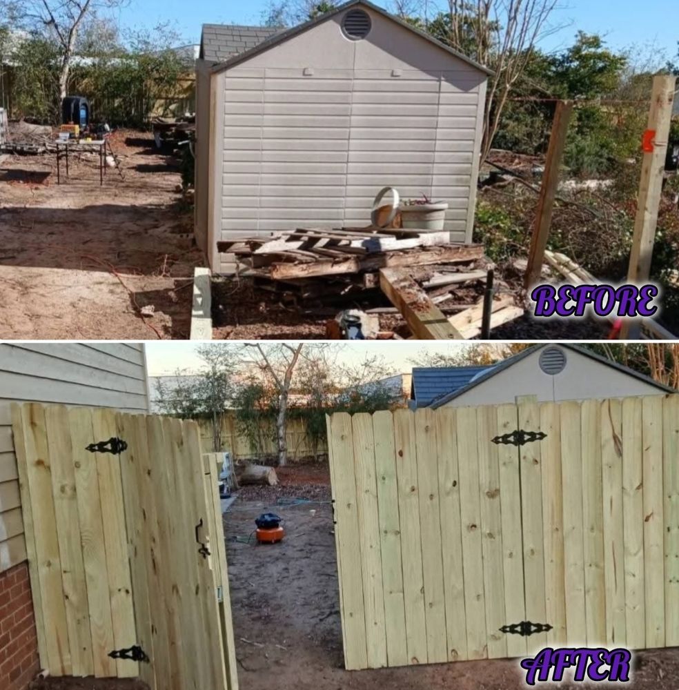 Fencing for All Out Construction in Atlanta, GA