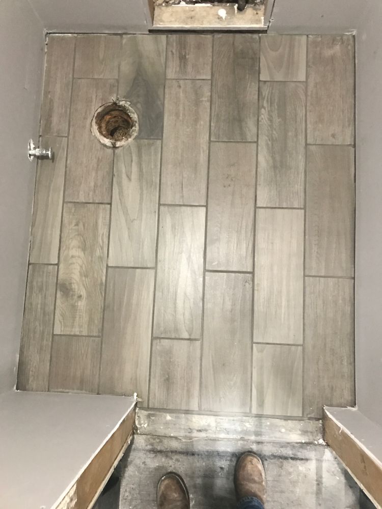 Bathroom & Kitchen Tile Project(s)  for Max's Custom Cabinetry LLC in Morganfield, KY