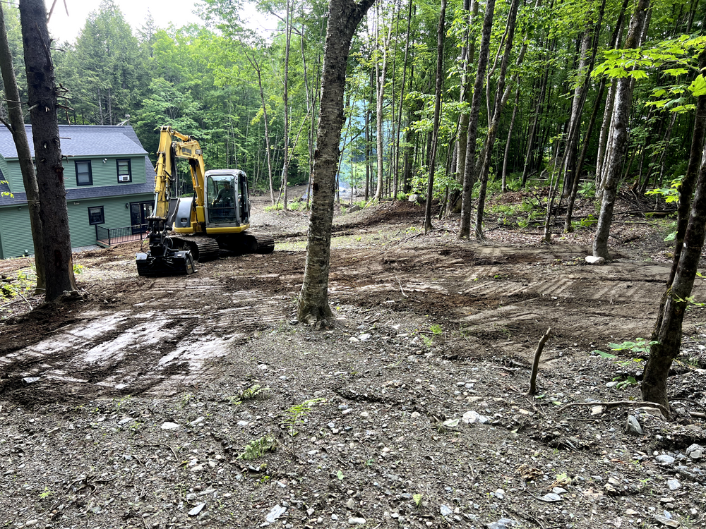 Lawn Makeover for Andy Naylor Excavation in Stowe, VT