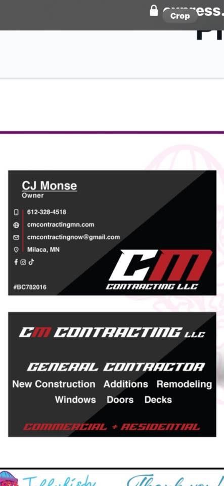 All Photos for CM Contracting, LLC  in Milaca, MN