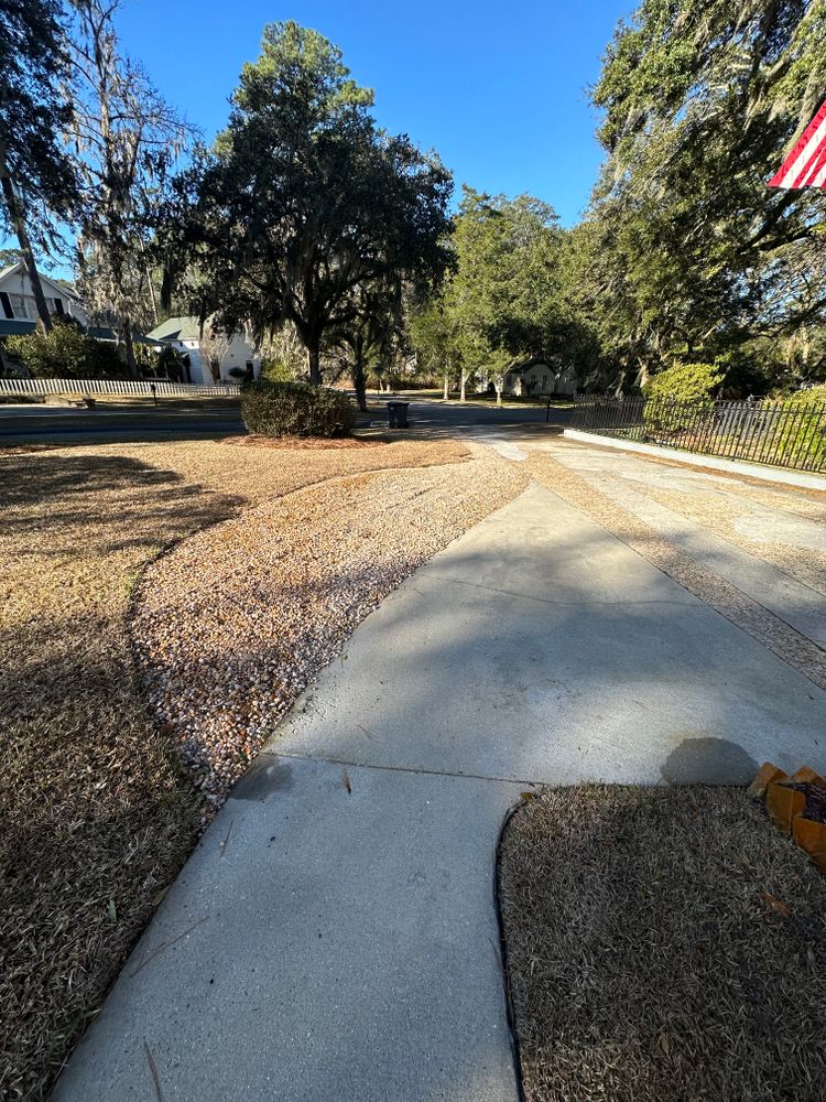 Rock installation  for Coastalscapes Landscaping & Turf Management  in Savannah, GA