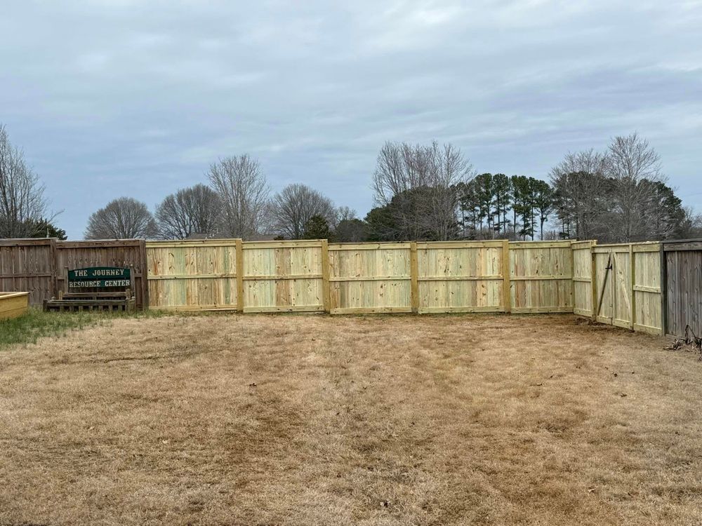 Fences for Pennington Fence Co in Tupelo, MS